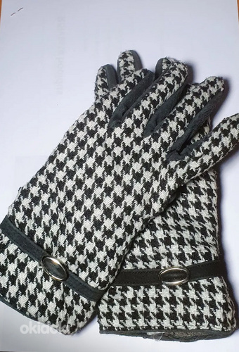 Кожаные перчатки Pepita в квадратной форме (фото #4)