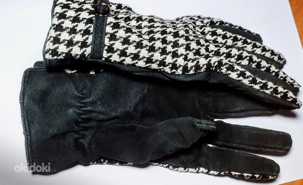 Кожаные перчатки Pepita в квадратной форме (фото #5)