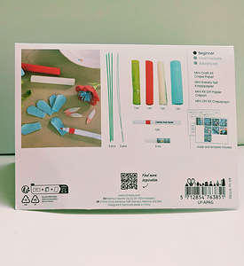 Krepp-paberist lillede DIY komplekt Creativ Company Tee ise! (3 foto / 5)