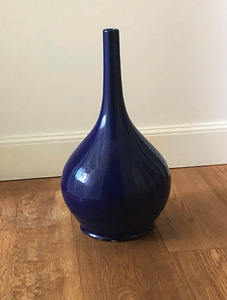 MICA DECORATIONS sinine dekoratiivvaas (45 cm) (1 foto / 1)