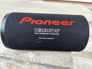 Pioneer Ts-wx305t активный сабвуфер, bass reflex, размер 30