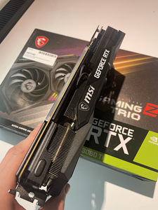 RTX 3060 ti MSI gaming Z trio (5 foto / 7)