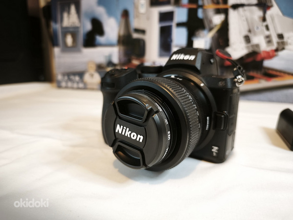 Nikon Z5 kaamera ja Godox V860 llln välklamp