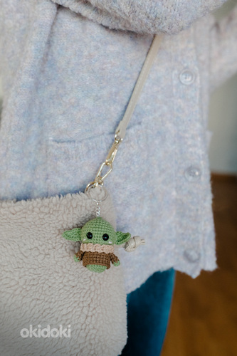 Heegeldatud võtmehoidja "Yoda"