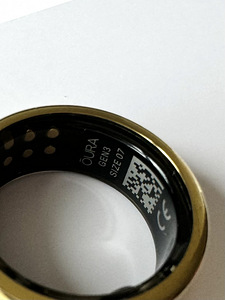 Oura Ring Gen3 Horizon Gold US7 Smart Ring (5 foto / 5)