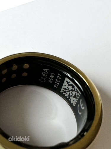 Oura Ring Gen3 Horizon Gold US7 Smart Ring (foto #5)